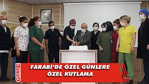 Farabi’de personelin özel günleri unutulmadı