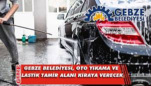 Gebze Belediyesi’ne ait alan kiraya verilecek