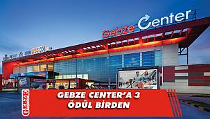 Gebze Center'a 3 altın ödül