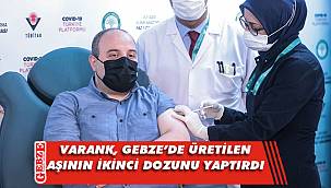 Gebze'de üretilen yerli aşıda ikinci doz