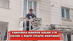 Gebze’deki yangında korku dolu anlar yaşandı