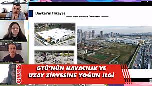 GTÜ'de havacılık ve uzay zirvesi