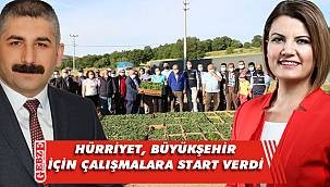 Hürriyet ve Orhan'dan Gebzeli çiftçilere fide