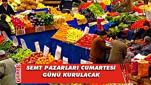 İçişleri Bakanlığı'ndan pazar yeri genelgesi