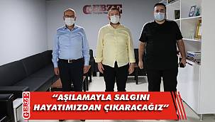 İlhan Kadıoğlu’ndan Yenigün’e ziyaret