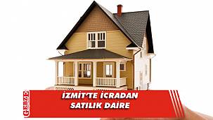 İzmit’te 129 metrekare daire icradan satılık