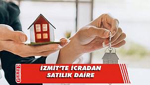 İzmit’te 2+1 daire icradan satılık