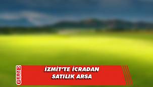 İzmit’te icradan satılık arsa