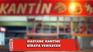 Kantin yeri kiraya verilecek