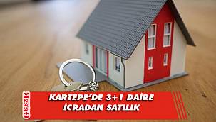 Kartepe’de 3+1 daire icradan satılık