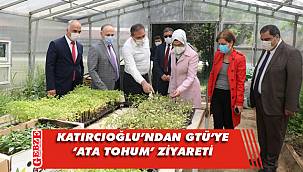 Katırcıoğlu, GTÜ'deki çalışmaları inceledi