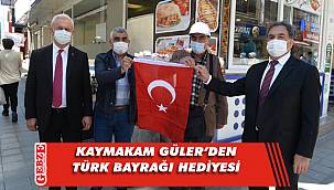 Kaymakam Güler'den esnafa 19 Mayıs ziyareti