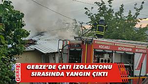 Kirazpınar'daki yangın korkuttu