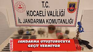 Kocaeli jandarmasından 4 ilçede uyuşturucu operasyonu