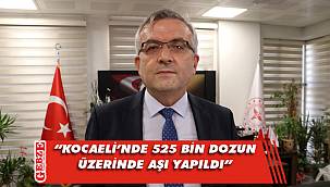 Kocaeli'nde aşılama çalışmaları sürüyor