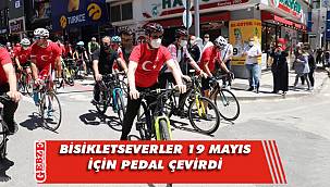 Kocaeli'nde bin kişi 19 Mayıs için pedal çevirdi