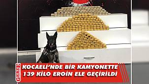 Kocaeli'nde büyük uyuşturucu operasyonu