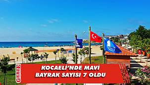 Kocaeli'nde mavi bayraklı plaj sayısı artıyor