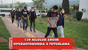 Kocaeli'ndeki uyuşturucu operasyonuna 4 tutuklama