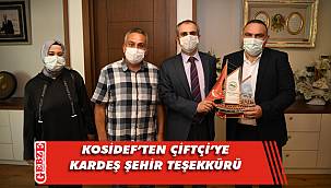 KOSİDEF, Başkan Çiftçi'yle buluştu