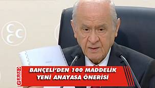 MHP Genel Başkanı Bahçeli'den Anayasa açıklaması