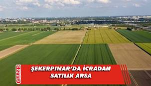 Şekerpınar'da icradan satılık arsa