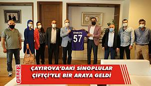 Sinoplulardan Çiftçi'ye ziyaret