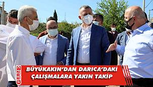 Tahir Büyükakın'dan Darıca turu