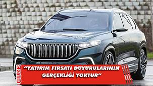 TOGG'dan asılsız iddialar sonrası uyarı geldi