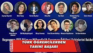Türk öğrencilerden büyük başarı