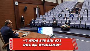 Vali Yavuz, aşı hakkında açıklamalarda bulundu