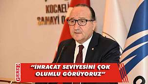 Zeytinoğlu, ihracat rakamları hakkında konuştu