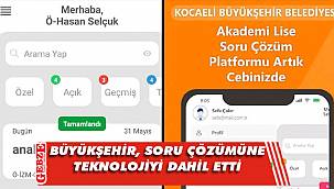 Akademi Lise öğrencilerine büyük kolaylık