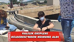 Atık su iddiası valiliği harekete geçirdi