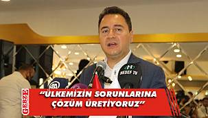 Babacan, Gebze’de iş dünyası ve STK’larla buluştu