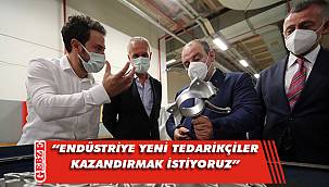 Bakan Varank, Çelikel Alüminyum’a gitti