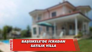 Başiskele'de icradan satılık villa