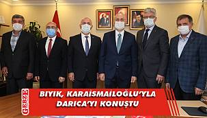 Bıyık, Ulaştırma Bakanı Karaismailoğlu’nu ağırladı