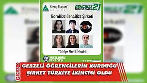 Bu gurur Gebze Yücel Boru Fen Lisesi’nin