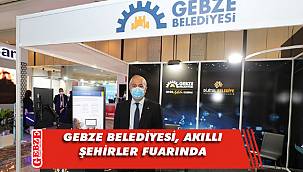 Büyükgöz, fuarda Gebze Belediyesi'ni anlattı