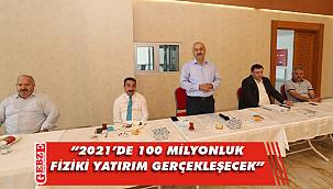 Büyükgöz, Gebzeli esnaflarla bir araya geldi