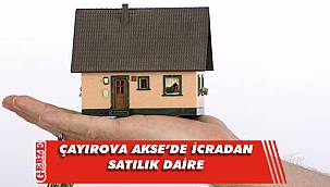 Çayırova Akse'de 110 metrekare daire icradan satılık