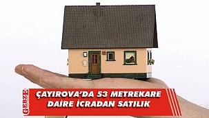 Çayırova Cumhuriyet Mahallesi'nde icradan satılık daire