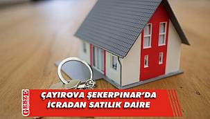Çayırova’da icradan satılık daire 