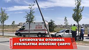 Çayırova'da kaza; 1 yaralı