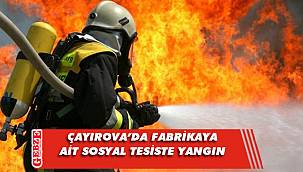 Çayırova'da yangın paniği yaşandı