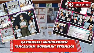 Çayırovalı öğrenciler başarılı bir projeye imza attı