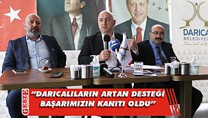 Darıca Belediye Başkanı Muzaffer Bıyık basınla buluştu