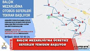 Darıca Belediyesi'nden önemli duyuru