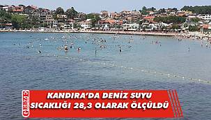 Deniz suyu sıcaklığı, hava sıcaklığını geçti